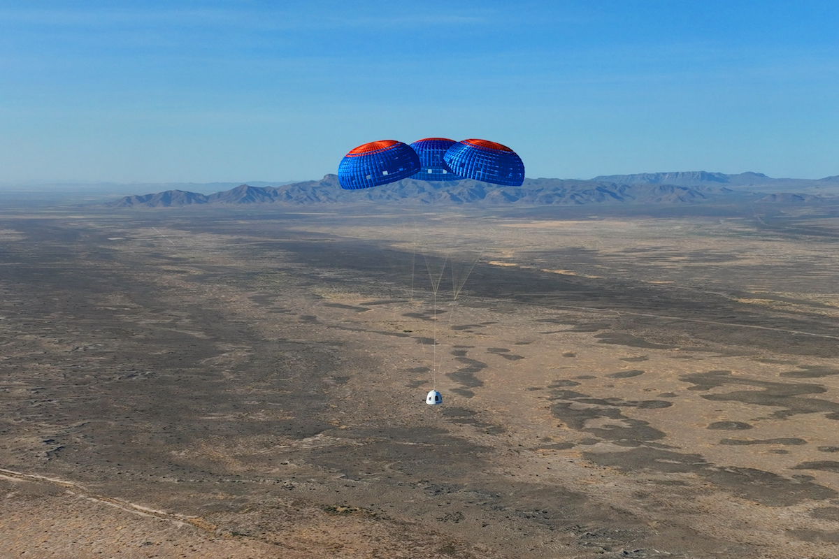 NS22 Capsule Descent