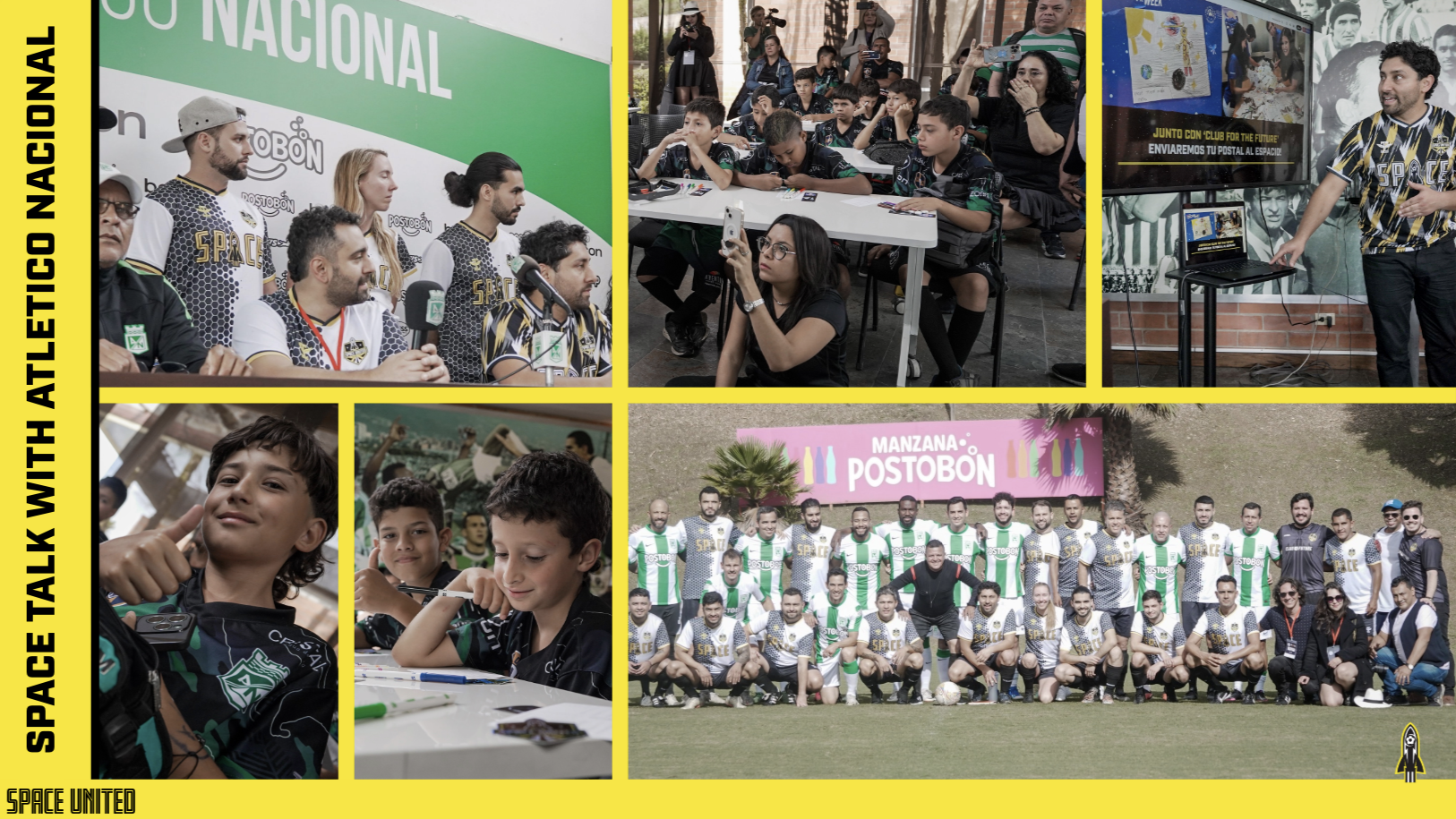 Space United with Atletico Nacional