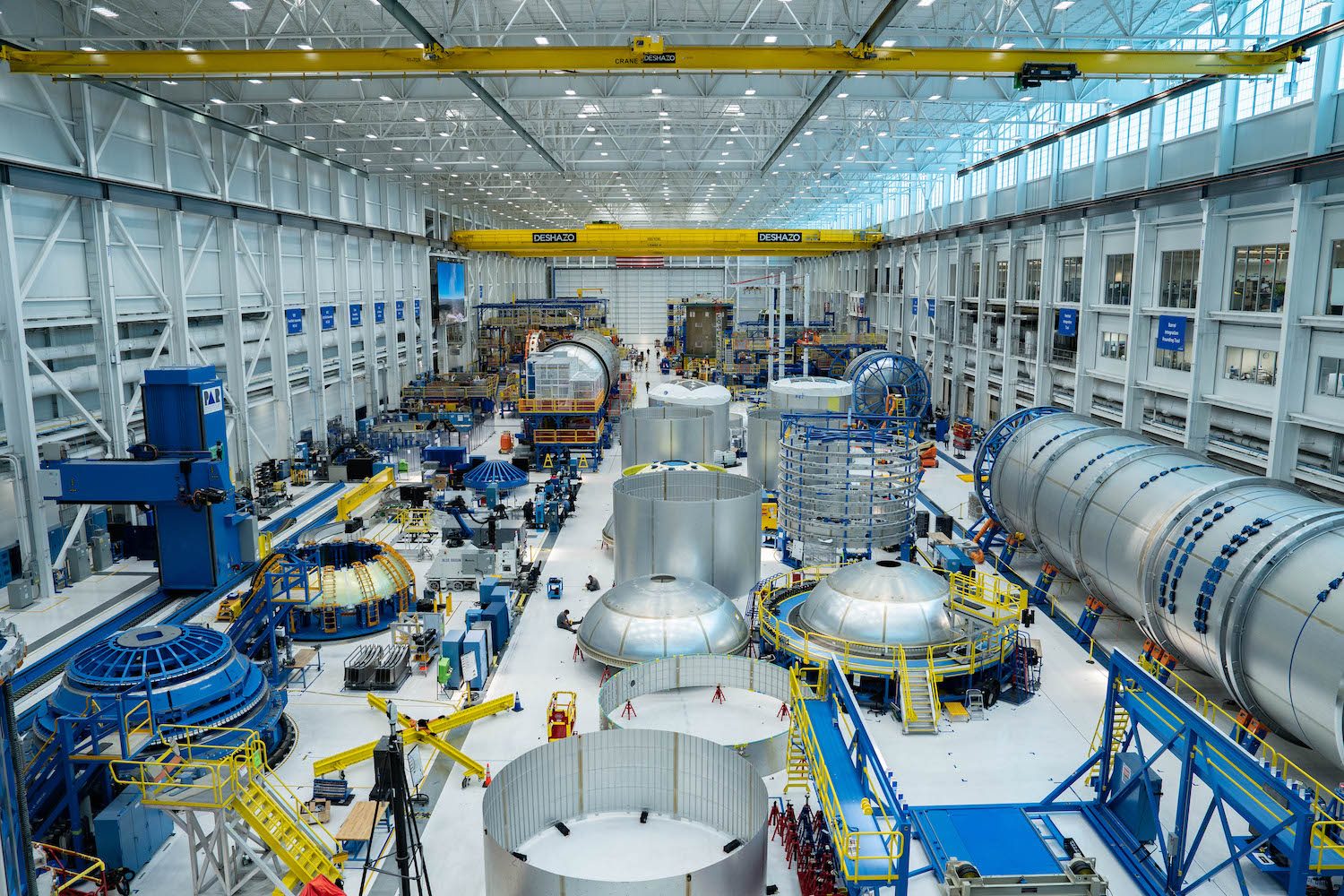 New Glenn hardware manufacturing facility